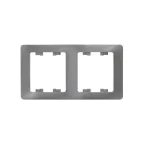 GLOSSA рамка 2-постовая вертикальная платина