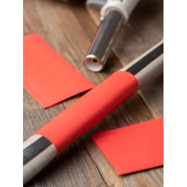 Трубка термоусаживаемая ТУТ нг 30/15 красная рулон PROxima