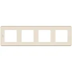 Рамка 4 поста INSPIRIA слоновая кость