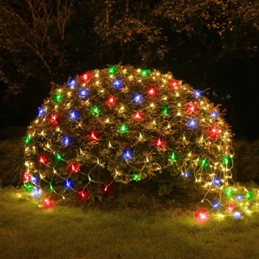 Сеть 150 LED на солнечной батарее мультиколор 2м*1,35м ERAUF024-16