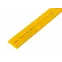 Термоусаживаемая трубка 25,0 12,5 мм, желтая, упаковка 10 шт. по 1 м, REXANT
