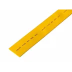 Термоусаживаемая трубка 25,0 12,5 мм, желтая, упаковка 10 шт. по 1 м, REXANT