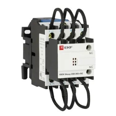 Контактор для конденсатора КМЭК 50квар 230В 2NО+1NC PROxima