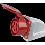 Розетка NCA-SR115-16-380 стационарная наружная 16А 3P+N+PE IP44