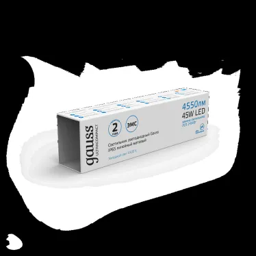 Светильник промышленный линейный ДСП 45 Вт 4550 лм 6500К AC 220В IP65 1500х40х30мм матовый ULTRACOMPACT Gauss