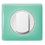 Celiane Лицевая панель выключателя/переключателя 067001/02/31/32 с контурной подсветкой белый