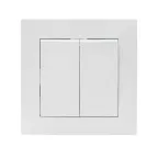 Валенсия выключатель 2-кл. 10А белый