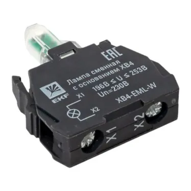 Лампа сменная c основанием XB4 белая 230В PROxima