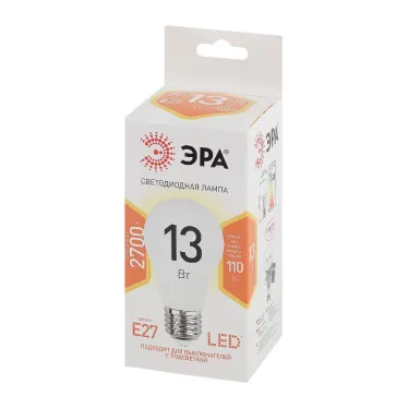 Лампа светодиодная LED A60-13W-827-E27(диод,груша,13Вт,тепл,E27)