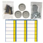 Щит распределительный навесной ЩРн-36з с замком IP54