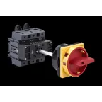 ВЫКЛЮЧАТЕЛЬ-РАЗЪЕДИНИТЕЛЬ 3P 175A С КРАСНОЙ ВЫНОСНОЙ РУКОЯТКОЙ НА ДИН-РЕЙК/ПЛАТЕ