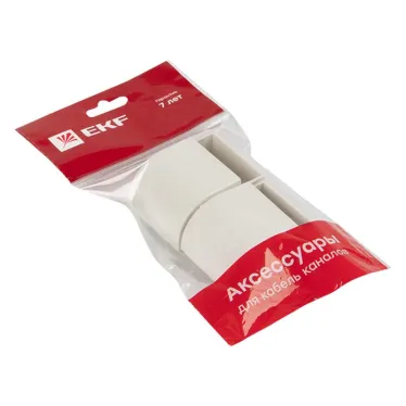 Заглушка (40х25) (4 шт) Plast Белый