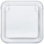 Plexo Розетка 2К+З немецкий стандарт 16А белая