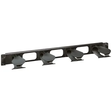 Органайзер кабельный с пластиковым кольцом 2U