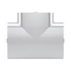 Тройник 90х50мм серый металлик