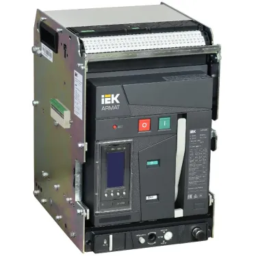 Выключатель автоматический воздушный ARMAT выдвижного исполнения 3P типоразмер A 66кА 1600А расцепитель TY с комплектом аксессуаров 220В: мотор привод катушка включения катушка отключения
