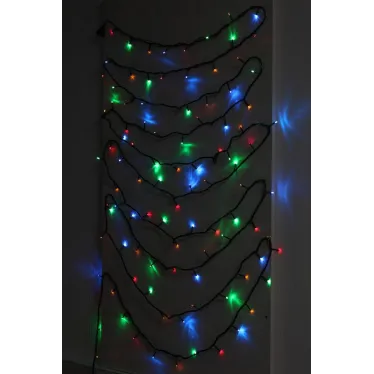 Гирлянда LED Нить 10 м ENIN-10M мультиколор 8 режимов, 220V, IP20 (60/720)