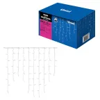 Бахрома светодиодная со статическим свечением 3м Соединяемая 200 светодиодов Провод белый ULD-B3010-200/SWK WHITE IP67