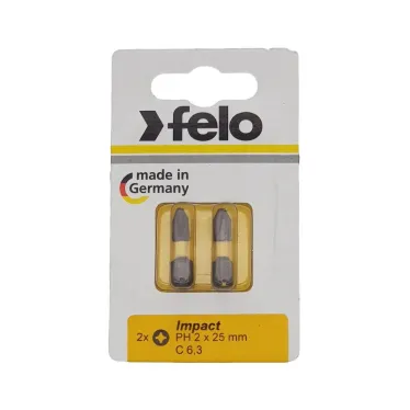 Бита ударная серия Impact PH 2х25, 2 шт в блистере