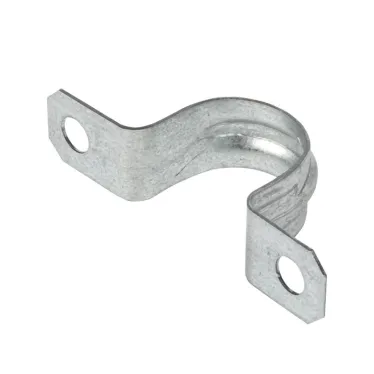 Скоба металлическая двухлапковая d21-22мм (100шт) PROxima