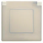 ETIKA Рамка 1 пост IP44 слоновая кость