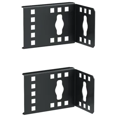 Кронштейн для крепления вертикальных PDU в зоне Zero-U черный (2шт/компл)