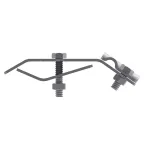 Держатель прутка на водостоке с болтом