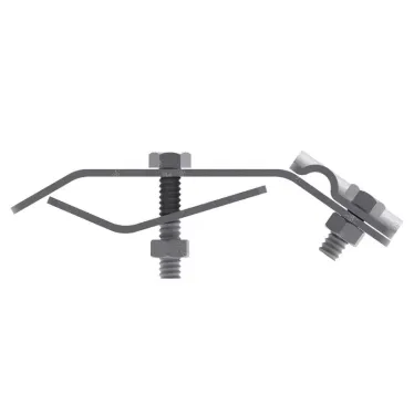 Держатель прутка на водостоке с болтом