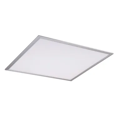 Панель светодиодная тонкая (ДВО) ЛУО-4007-L 36Вт 4000К IP40 серебро без драйвера 595х595 EKF Basic