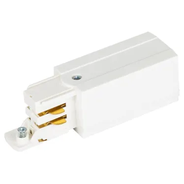 Ввод питания STR-30-W-CN-PR типа PR для трехфазного шинопровода правый белый