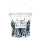 Дюбель-гвоздь 6х60 потайной бортик, полипропилен (100шт)