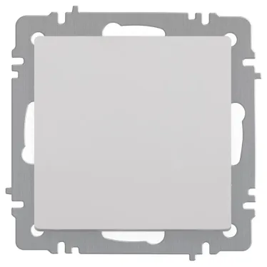 Переключатель Intro Accent 6-103-01 , 10А-250В, IP20, СУ, AL/CU, белый