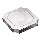 Х-образный ответвитель с крышкой Стандарт 500х100