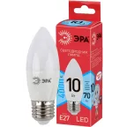 Лампа светодиодная E27 10 Вт свеча нейтральный белый свет RED LINE LED B35-10W-840-E27 R Е27 / ЭРА