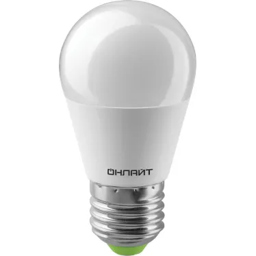 Лампа светодиодная LED 6вт E27 белый матовый шар