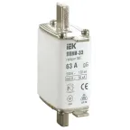 Плавкая вставка предохранителя ППНИ-33, габарит 00С, 63А