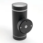 Светильник ДБУ-2х15w вверх/вниз GX53 без ламп IP54 черный