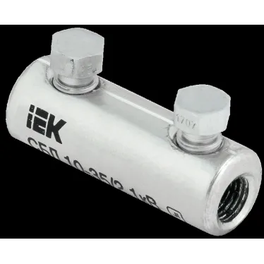 Соединитель болтовой луженый СБЛ 10-35/2 1кВ