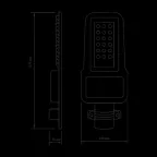 Светильник уличный консольный ДКУ 30 Вт 3600 лм 5000К AC 220В IP65 370х145х45мм широкая КСС Ш Qplus Gauss