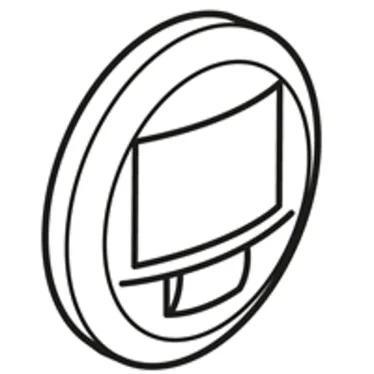 Celiane Лицевая панель датчика движения двухпроводного 250Вт без нейтрали ручное управление 067226 белый