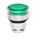 Механизм кнопки исполнительный XB4 зеленый плоский возвратный без фиксации с подсветкой PROxima