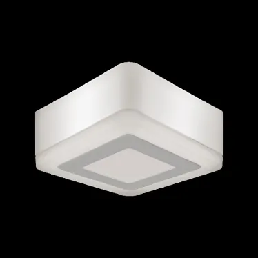 Светильник светодиодный ДБО 6 Вт 350 лм 3000К Белый IP20 105х105х40мм Алюминий Backlight Gauss