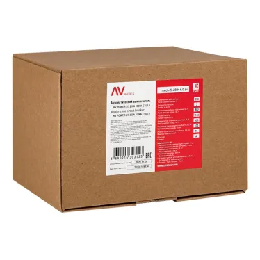 Выключатель автоматический AV POWER-2/3 250А 100kA ETU6.0 AVERES