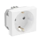 VIVA Розетка силовая с заземлением белая