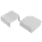 Поворот 90 гр. (105х50) (2 шт) C-Line Белый