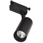 LIGHTING Светильник светодиодный трековый ДТО 1301 10Вт 4000К однофазный 24град черный IEK
