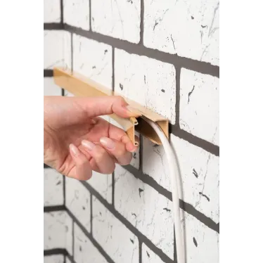 Заглушка (20х10) (4 шт) Plast под светлое дерево