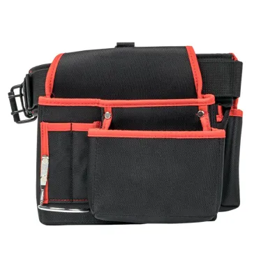 Сумка-пояс двухсекционная усиленная с двухшпеньковым ремнем С-12 Master