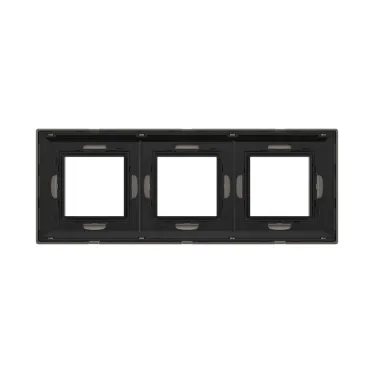 Рамка из металла, ''Avanti'', никелированная, 6 модулей