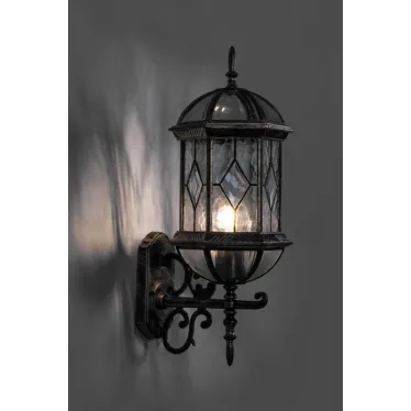 Светильник НБУ-60w вверх Е27 IP44 черное золото